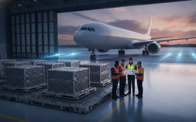 Air freight consolidation services: 3-step logistics process