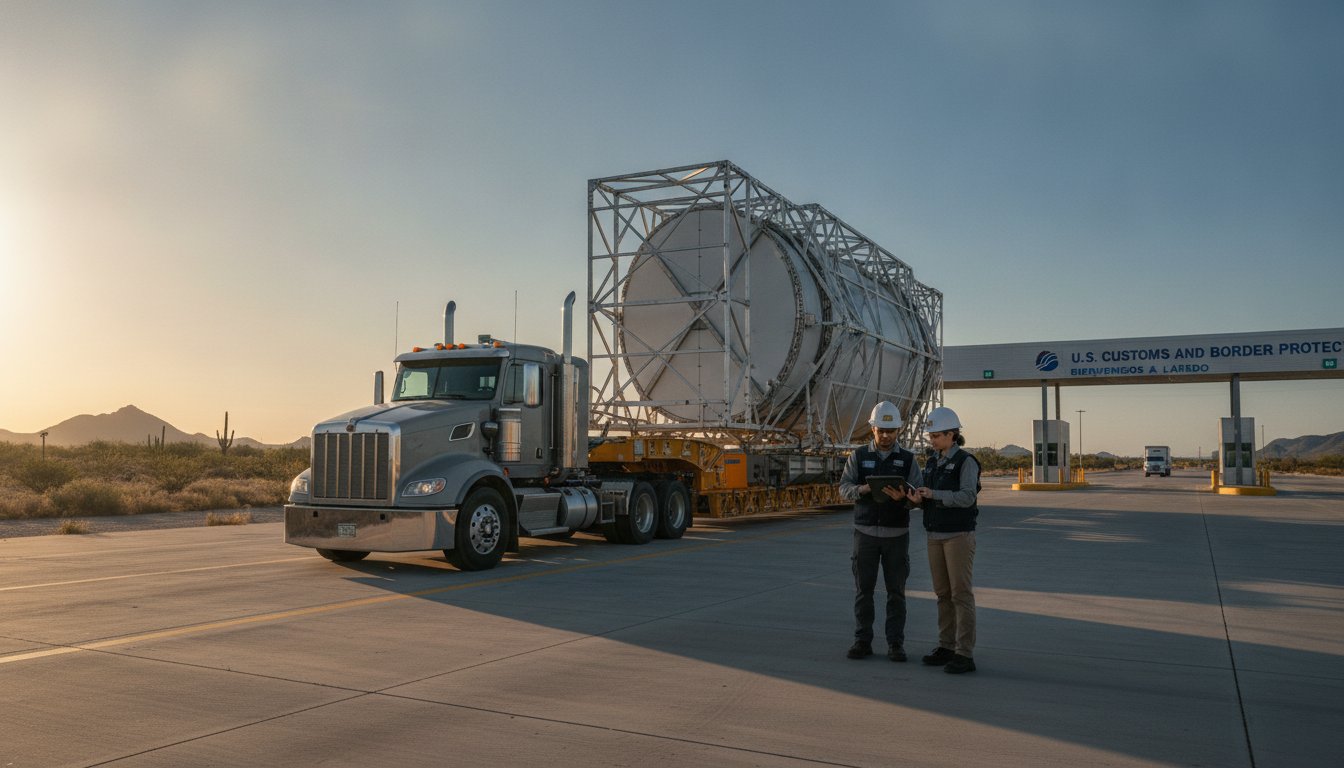 Oversize Freight Shipping Mexico to USA: Navigating Mission-Critical Cross-Border Logistics – Hero Image Oversize Freight Shipping Mexico to USA: Navigating Mission-Critical Cross-Border Logistics