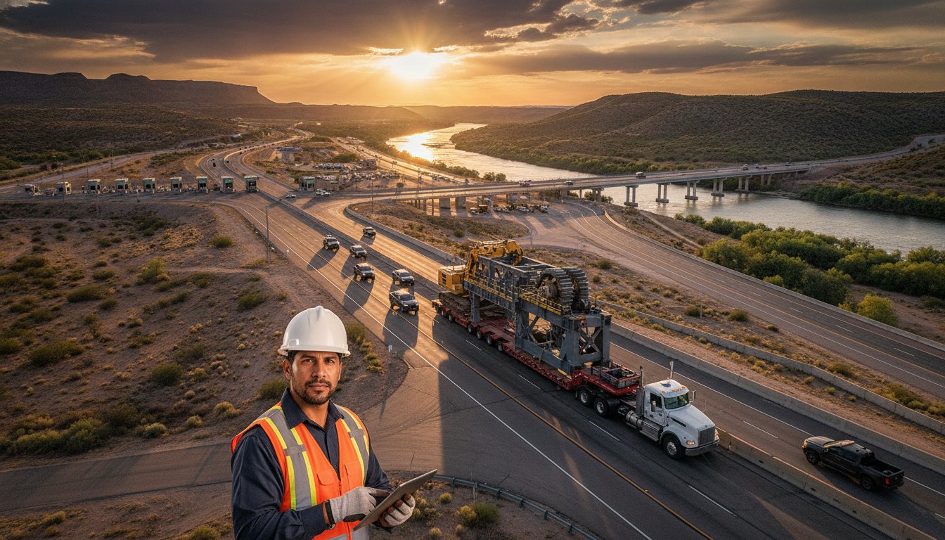Oversize Freight Shipping to Mexico: Navigating High-Stakes Cross-Border Logistics – Hero Image Oversize Freight Shipping to Mexico: Navigating High-Stakes Cross-Border Logistics
