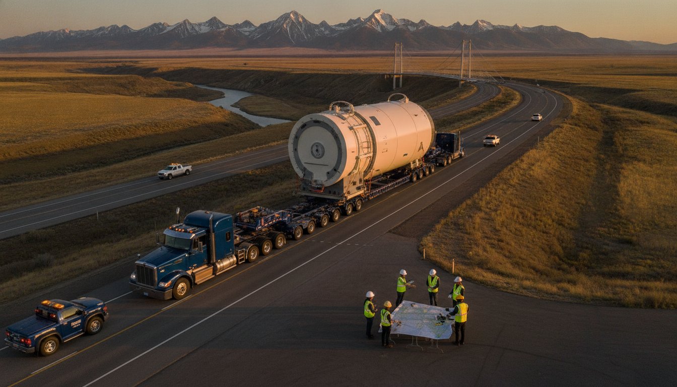 Oversized Cargo Route Planning: Engineering Mission-Critical Transport in 2026 – Hero Image Oversized Cargo Route Planning: Engineering Mission-Critical Transport in 2026