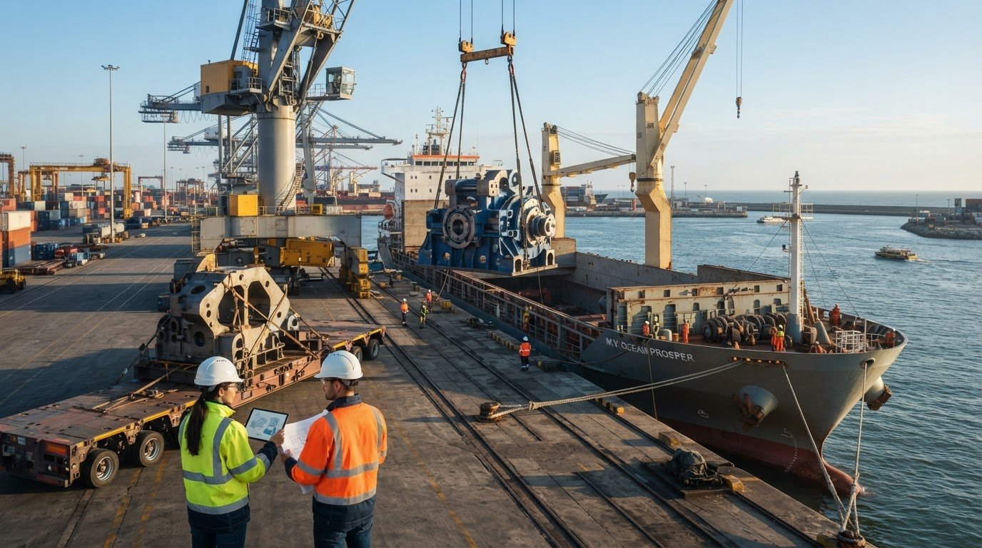 Break Bulk Cargo Shipping: How to Plan Oversized Freight – Hero Image Break Bulk Cargo Shipping: How to Plan Oversized Freight